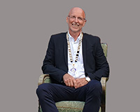 Bjørn Harald Bakke - ny president i Aalesund Øst Rotaryklubb