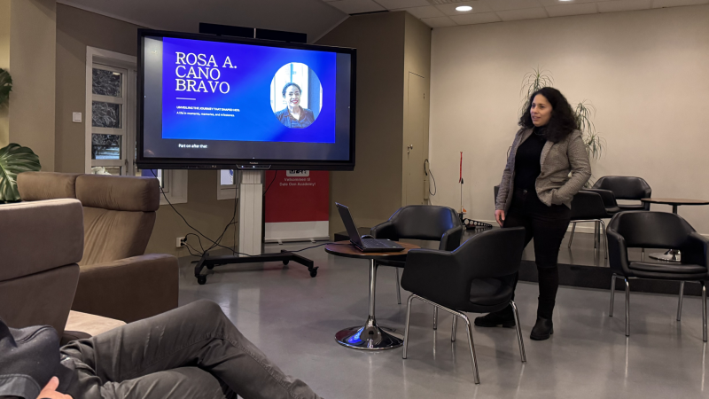 Egoforedrag Rosa Alexandra Cano Bravo