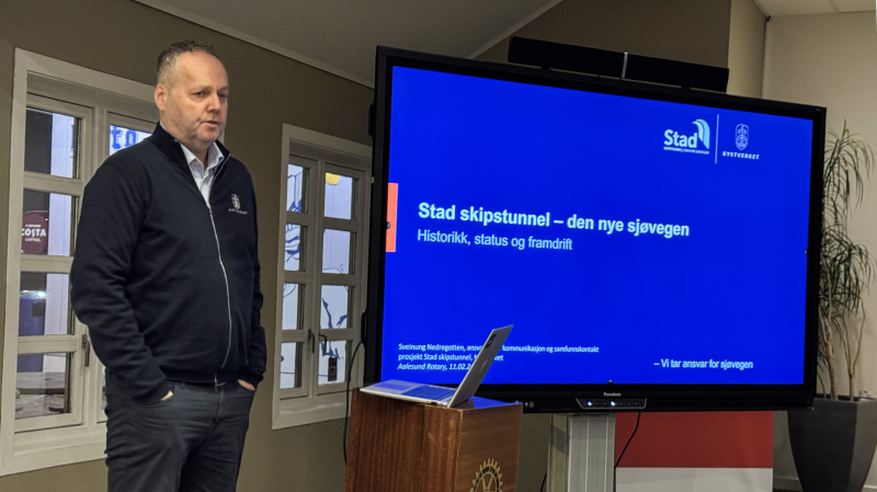 Stad skipstunnel - den nye sjøvegen.